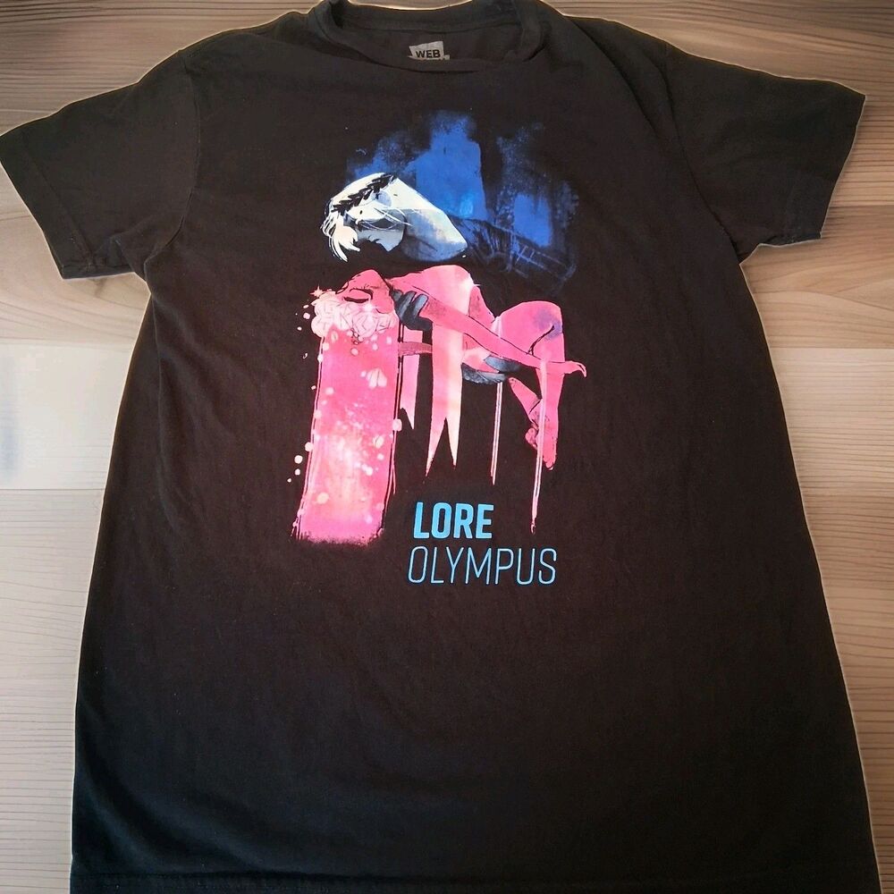 Web Toon Lore Olympus Character T Shirt Hades Persephone Size Medium 18" Chest